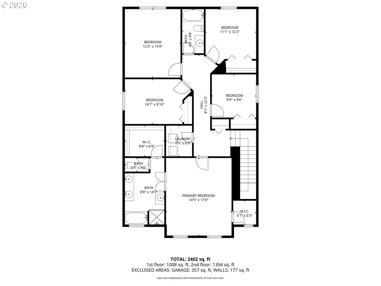 3676 North 10th Street Ridgefield, WA 98642 - Photo 36 of 37 a picture of a floor plan