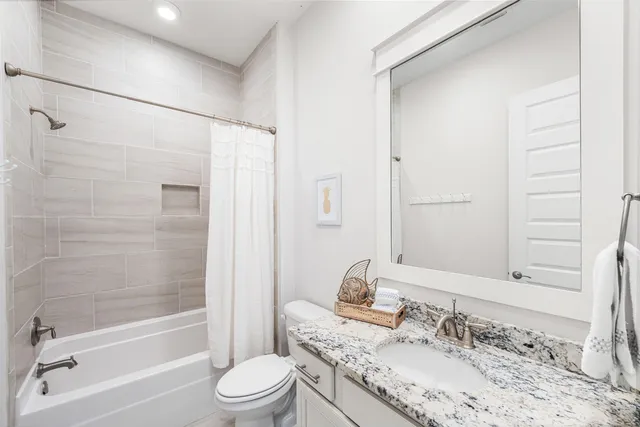 a front view of a house with entertaining space