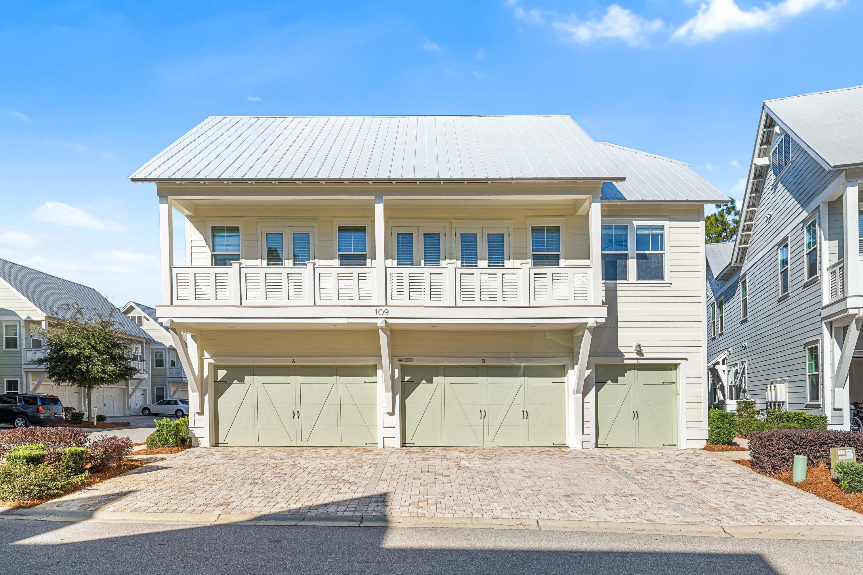 109 West W Pine, Unit C Inlet Beach, FL 32461 - Photo 34 of 48 107 Pine Lands Loop Exterior Edit-1