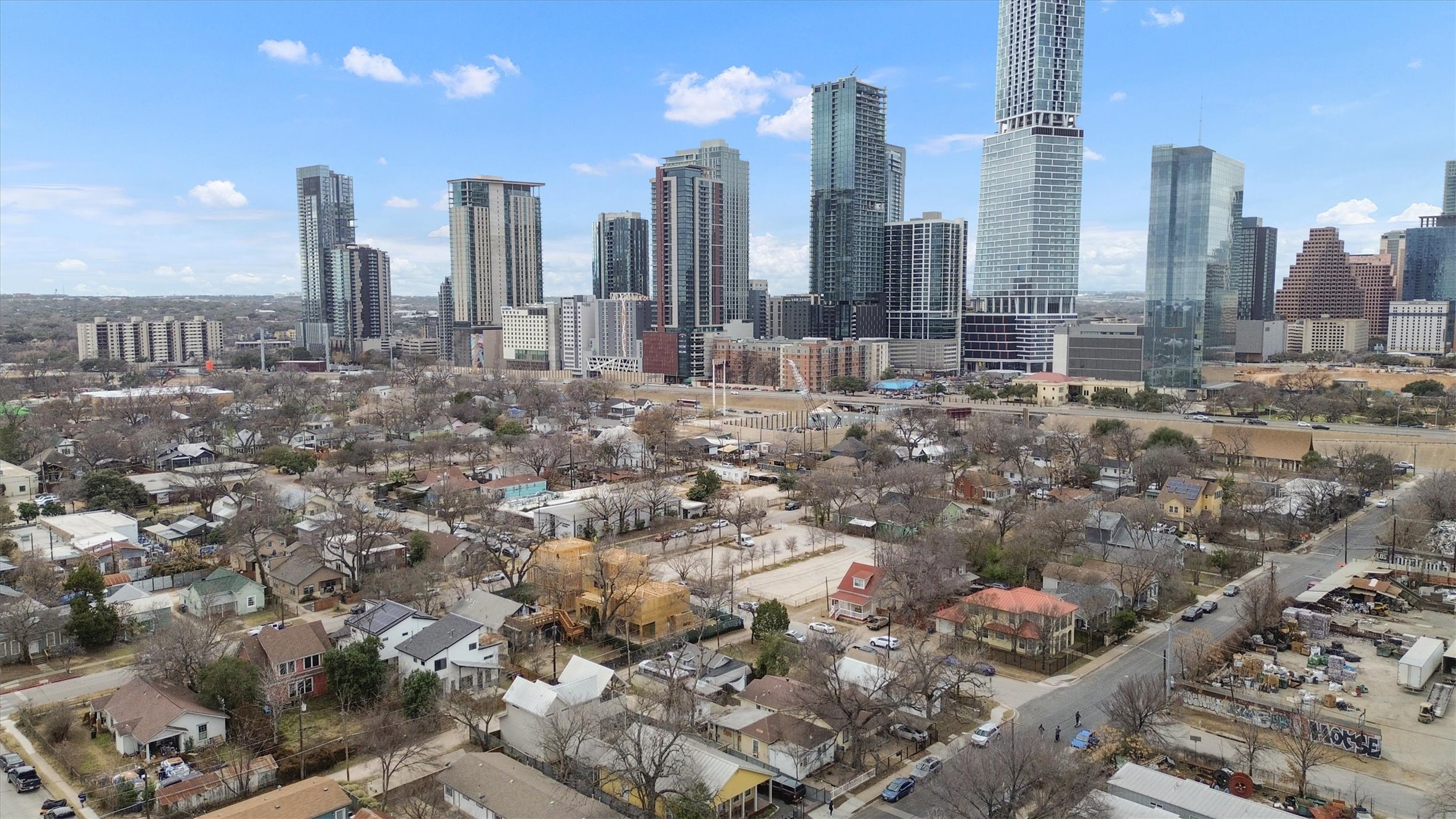 1105 East 3rd Street Austin, TX 78702 - Photo 40 of 40 a view of a city with tall buildings