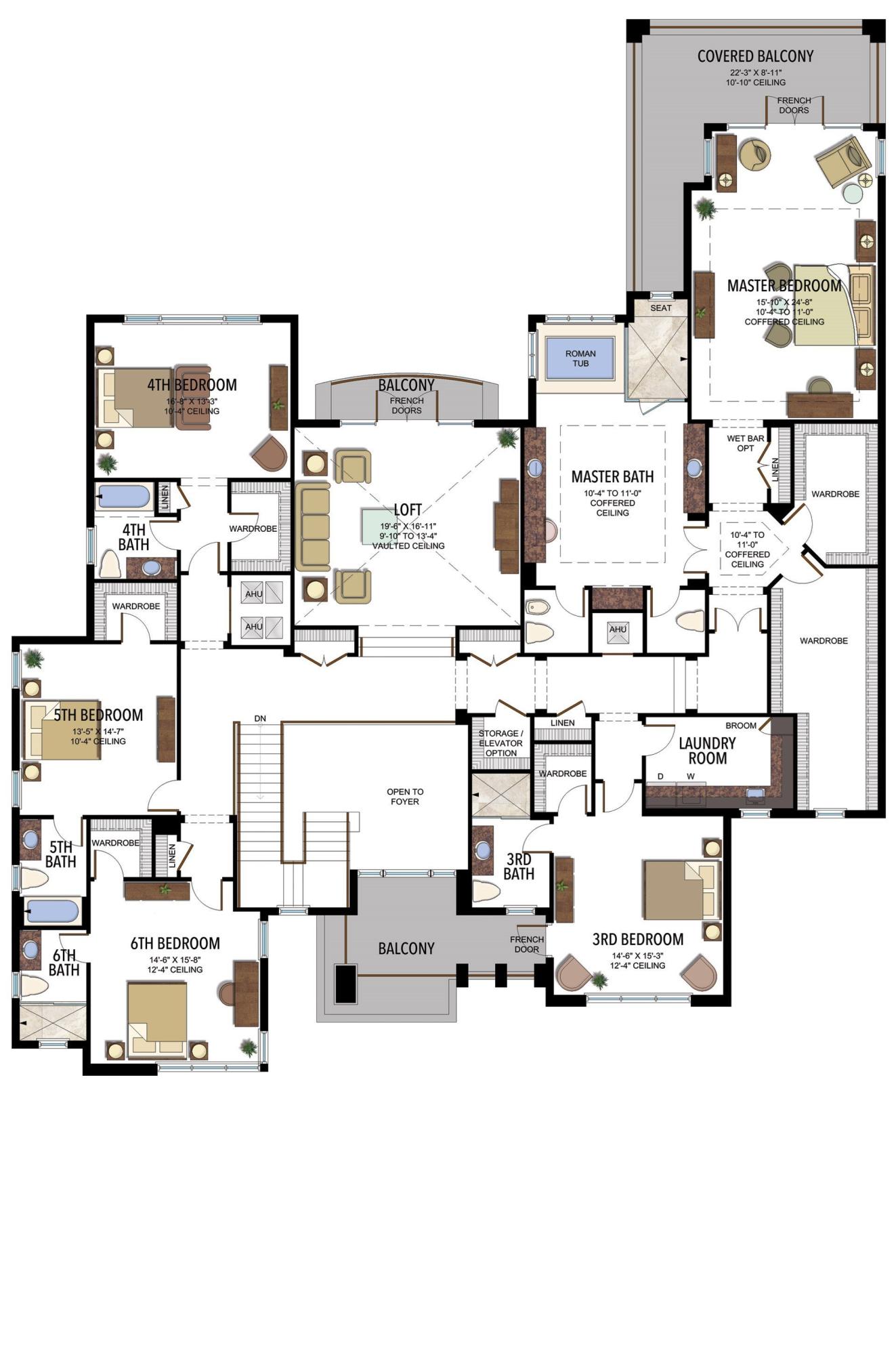 17086 Brulee Breeze Way Boca Raton, FL 33496 - Photo 9 of 9 Floor Plan 2