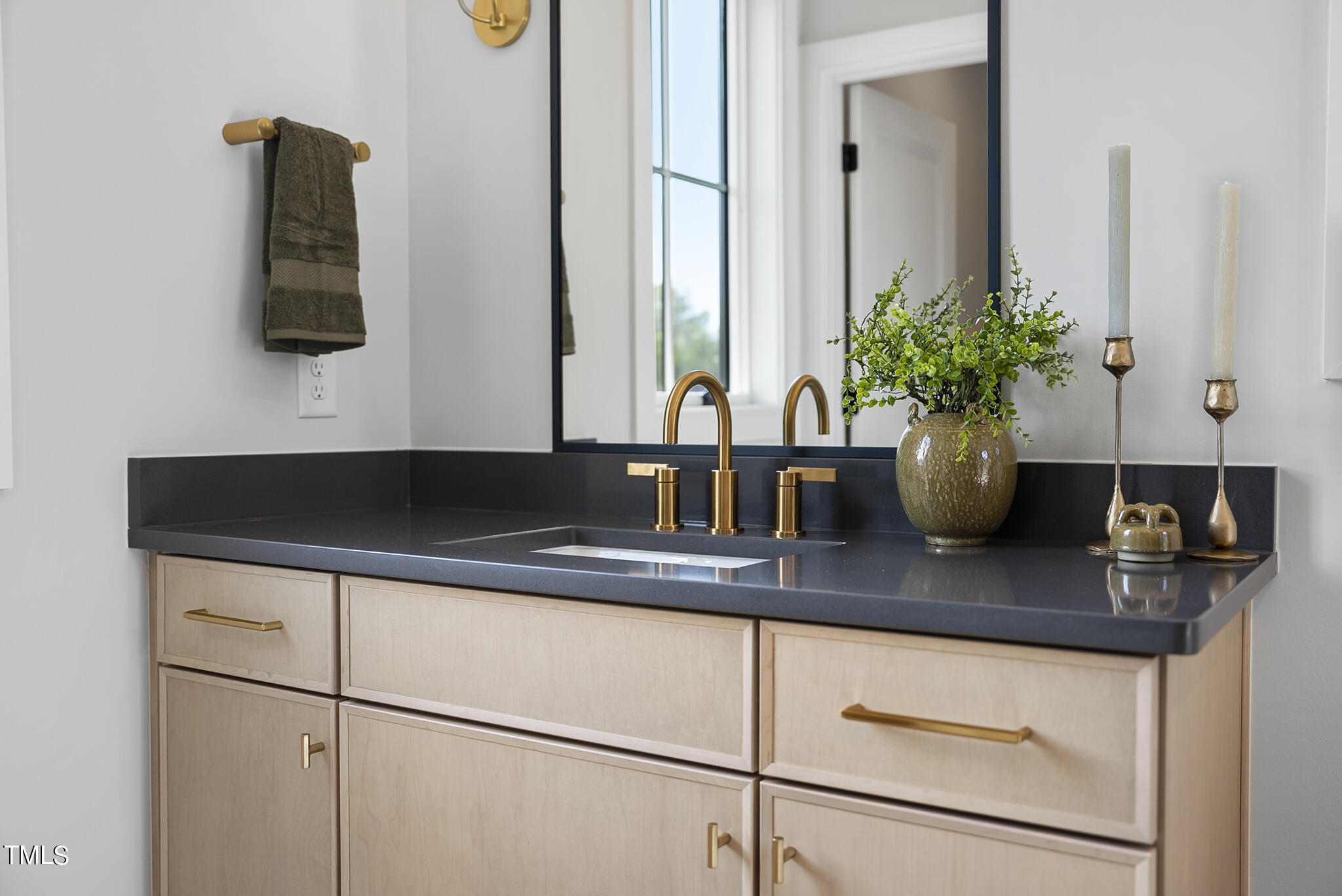 3409 Makers Circle Raleigh, NC 27612 - Photo 72 of 100 a kitchen with a potted plant on the counter and a sink