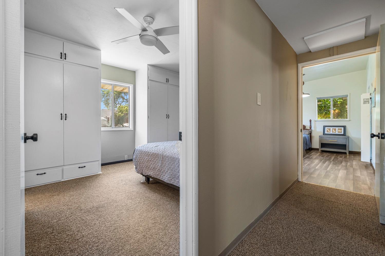 3824 Hubbard Road Stockton, CA 95215 - Photo 14 of 79 a view of a room with a furniture and a ceiling fan