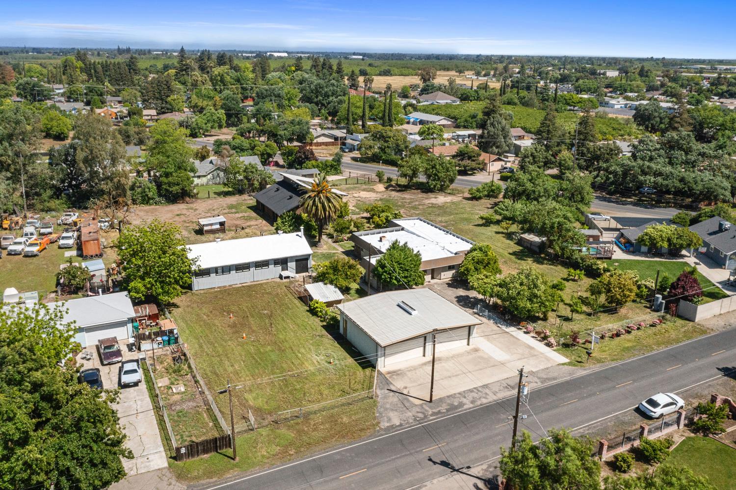 3824 Hubbard Road Stockton, CA 95215 - Photo 70 of 79 an aerial view of a house with a yard