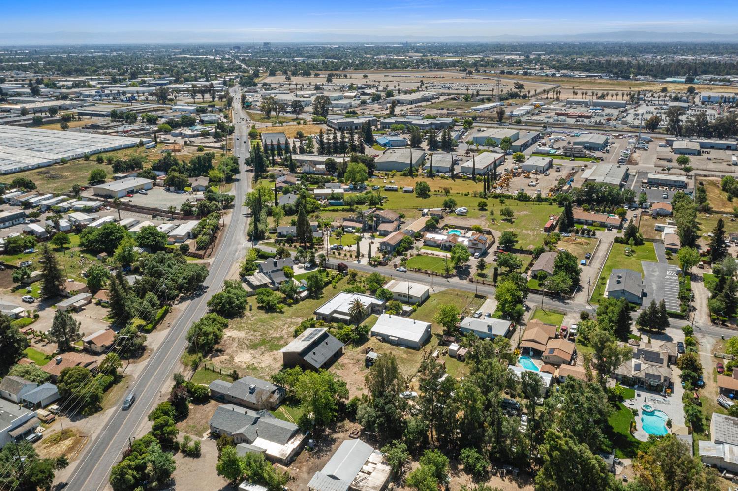 3824 Hubbard Road Stockton, CA 95215 - Photo 74 of 79 an aerial view of a city