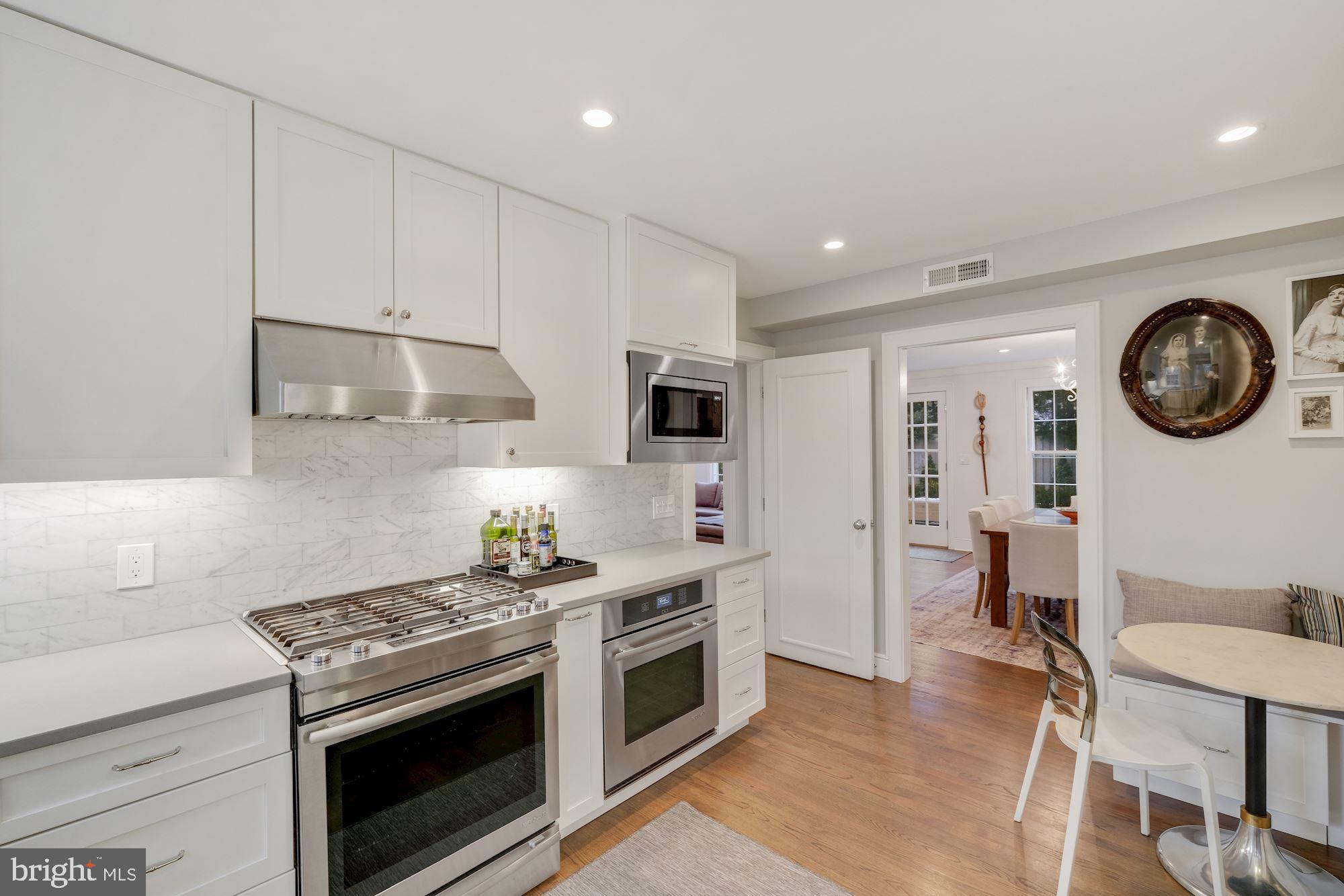 2810 R Street Northwest Washington, DC 20007 - Photo 8 of 30 Stainless steel appliances, gas cooking, two ovens