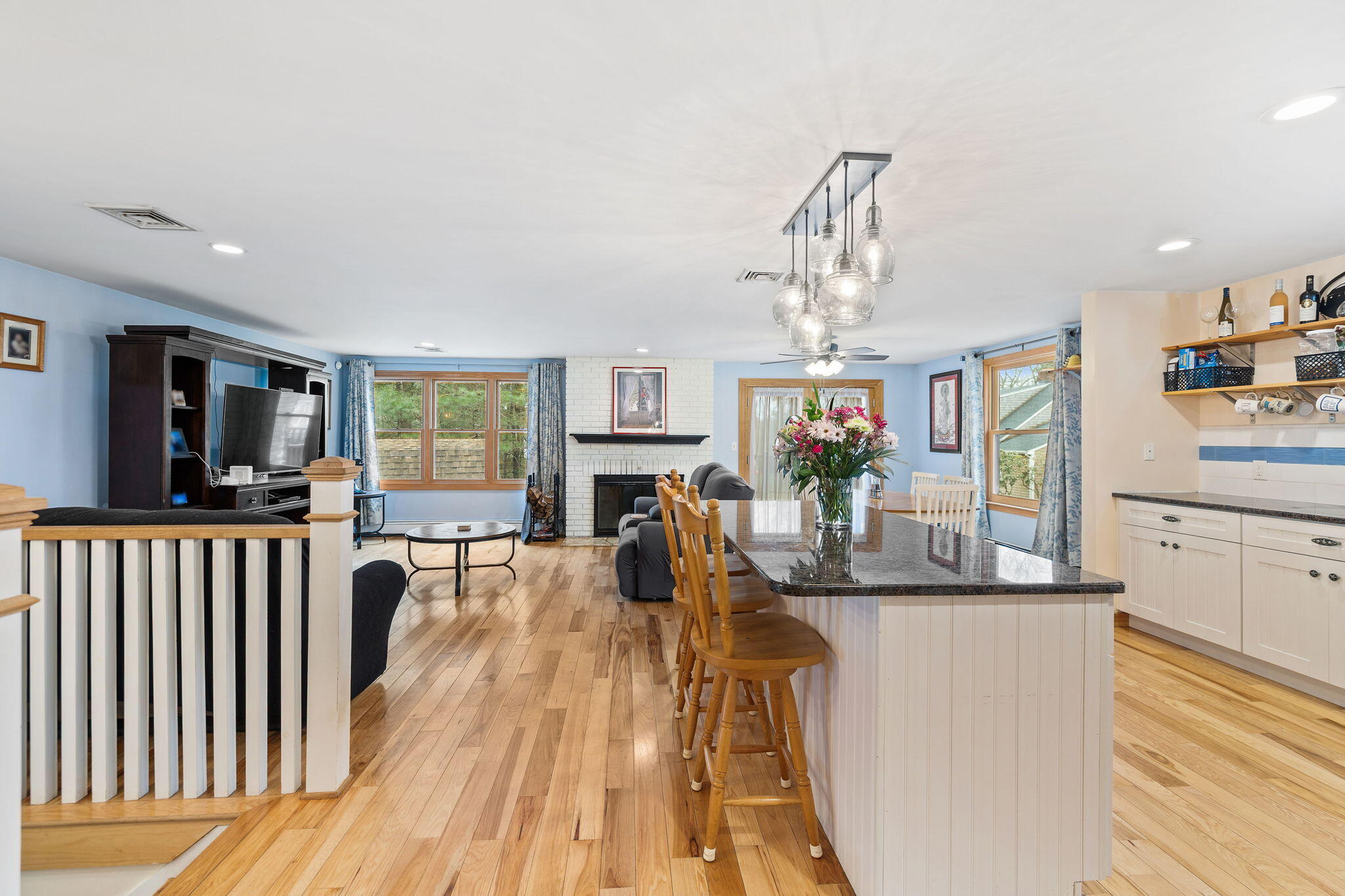 11 Michael Road Pocasset, MA 02559 - Photo 13 of 35 a view of a living room and kitchen with furniture