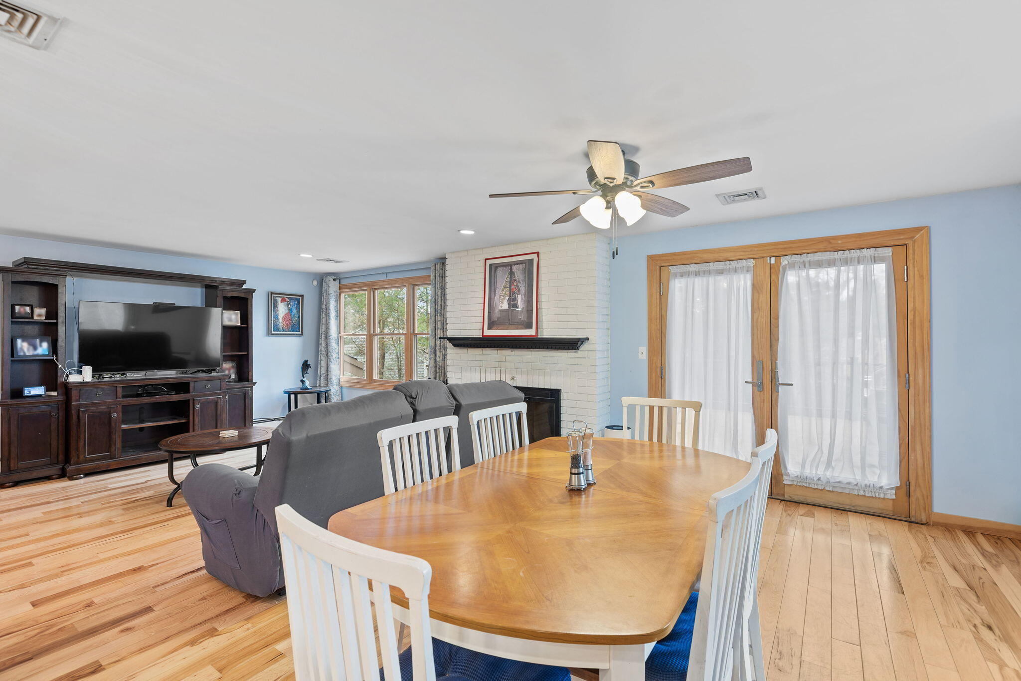 11 Michael Road Pocasset, MA 02559 - Photo 21 of 35 a view of a dining room with furniture window and wooden floor