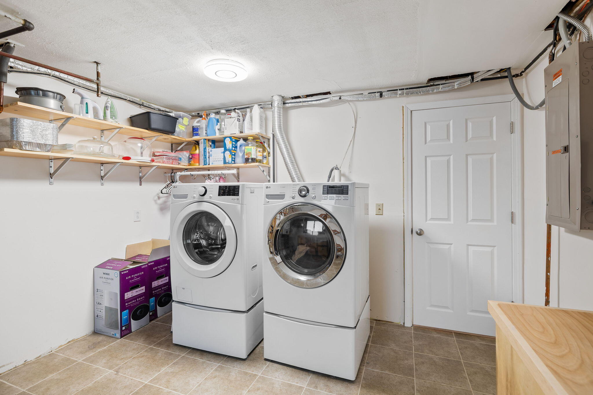11 Michael Road Pocasset, MA 02559 - Photo 30 of 35 a utility room with dryer and washer