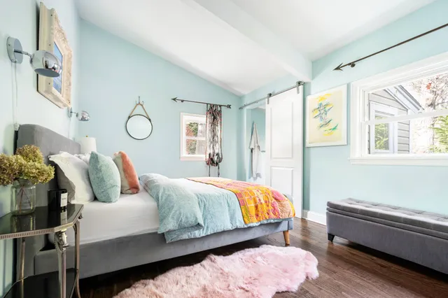 a bathroom with a sink and a shower