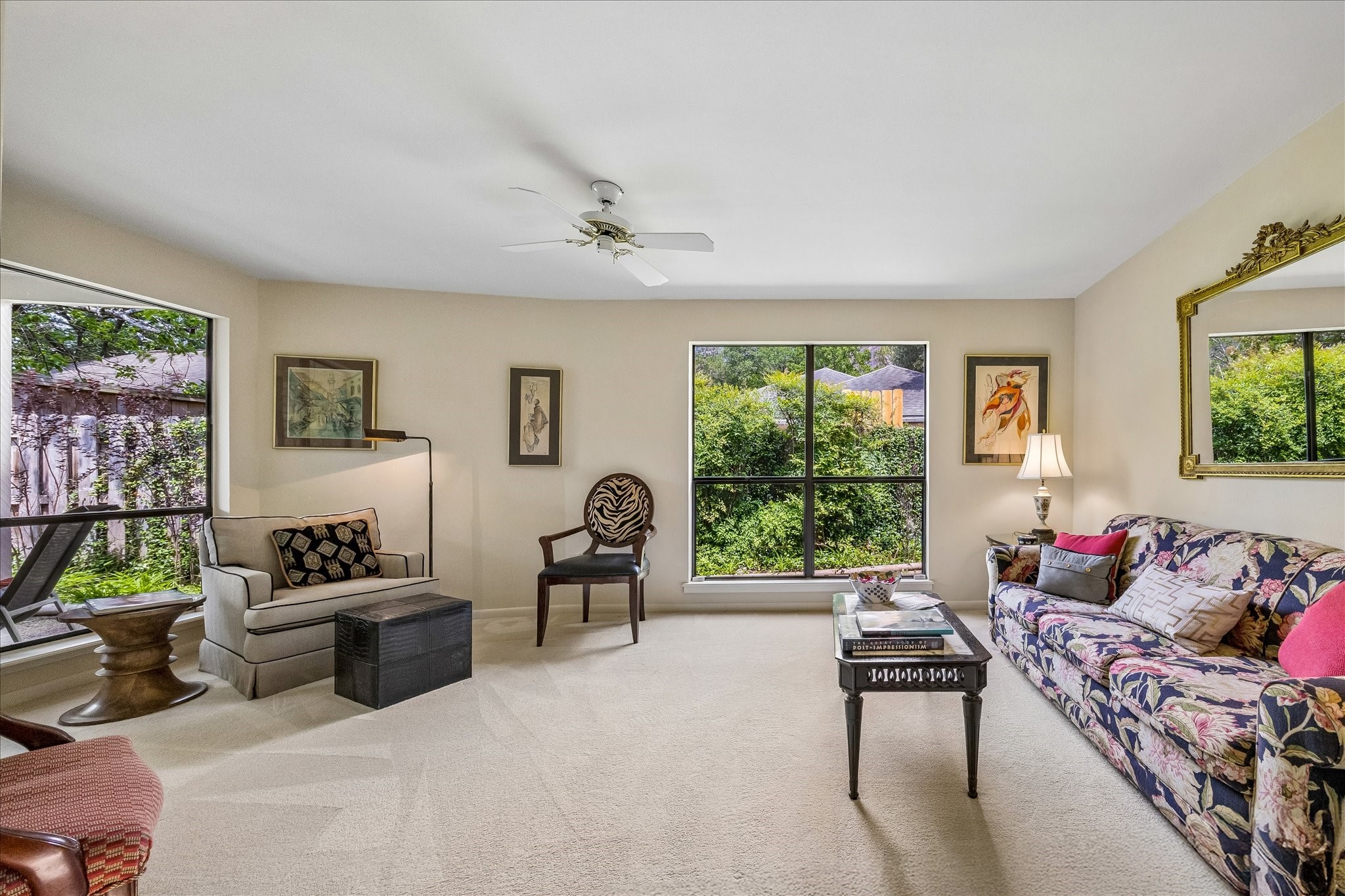 307 Oarman Court Houston, TX 77079 - Photo 12 of 38 a living room with furniture and a window
