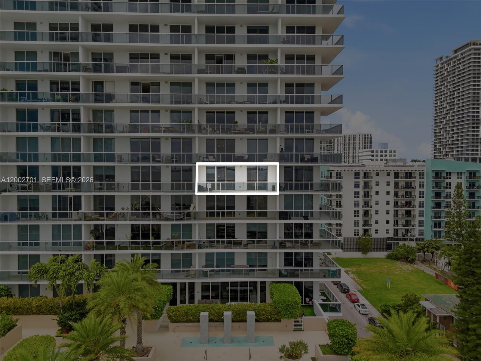 600 Northeast 27th Street, Unit 1002 Miami, FL 33137 - Photo 17 of 30 a view of a building with a yard