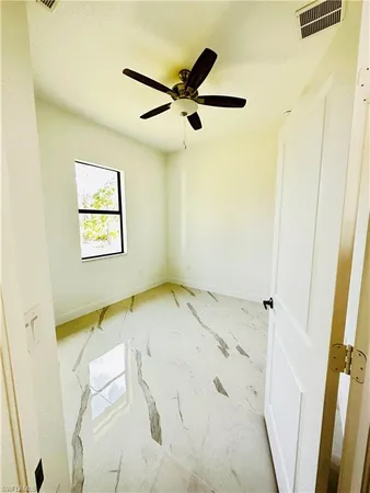 a view of a bathroom with a tub