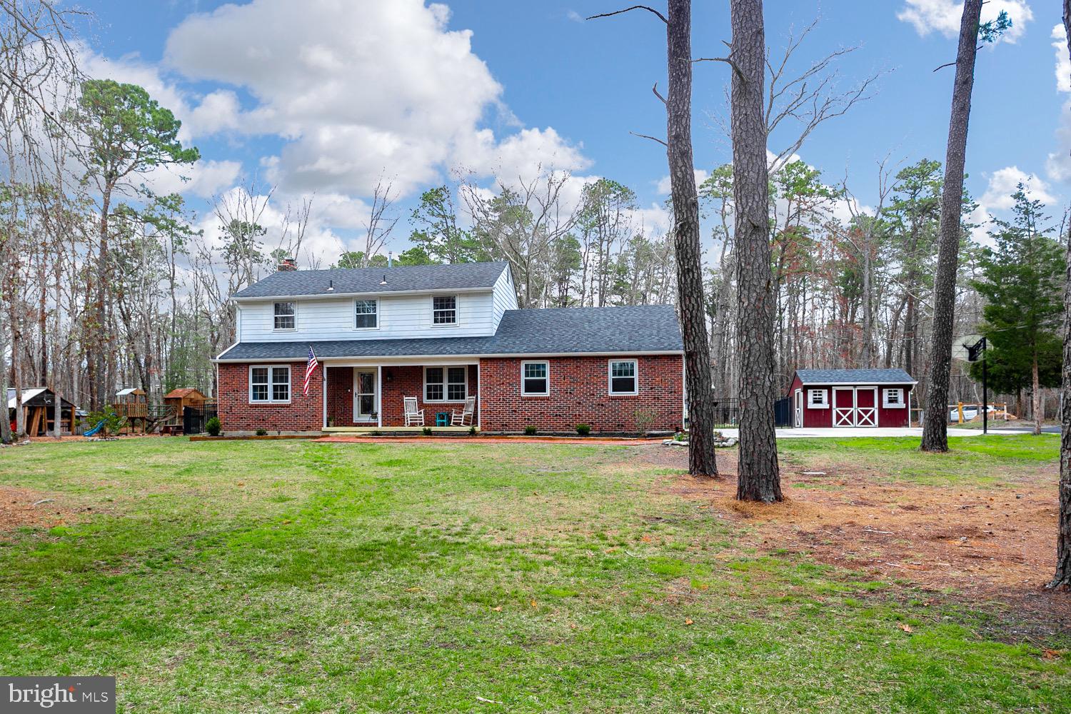 549 McKendimen Road Medford, NJ 08055 - Photo 2 of 37 Beautiful home seated in 1.7 acres in a corner lot