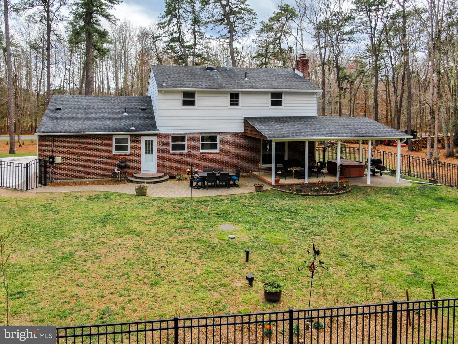 549 McKendimen Road Medford, NJ 08055 - Photo 29 of 37 Rear fenced patio