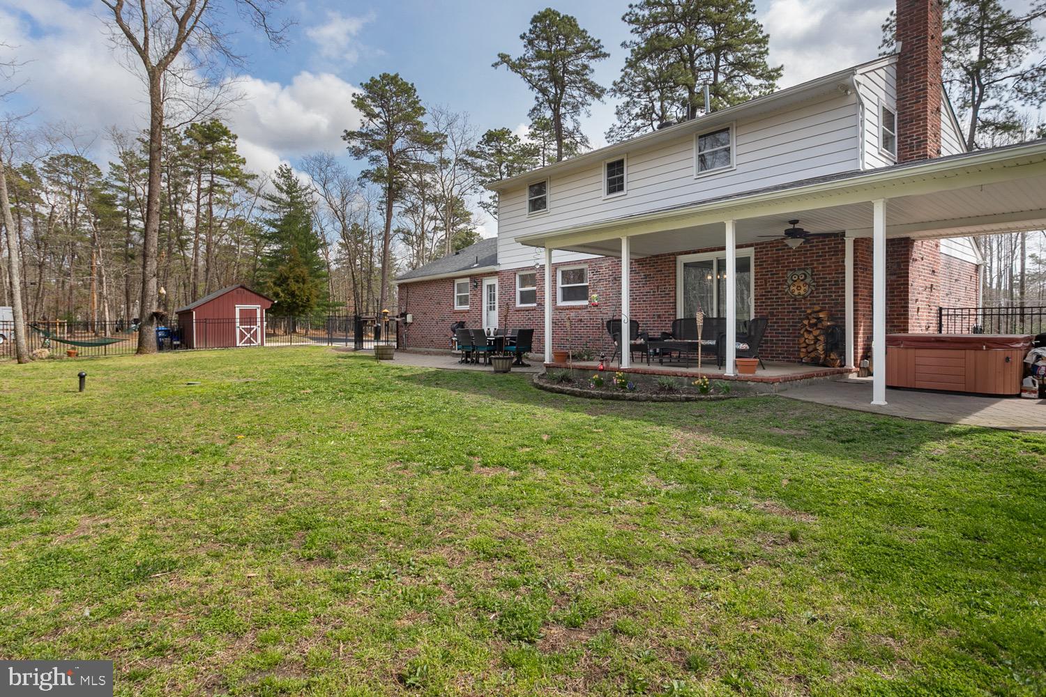 549 McKendimen Road Medford, NJ 08055 - Photo 30 of 37 Enjoy outdoors in this covered patio!