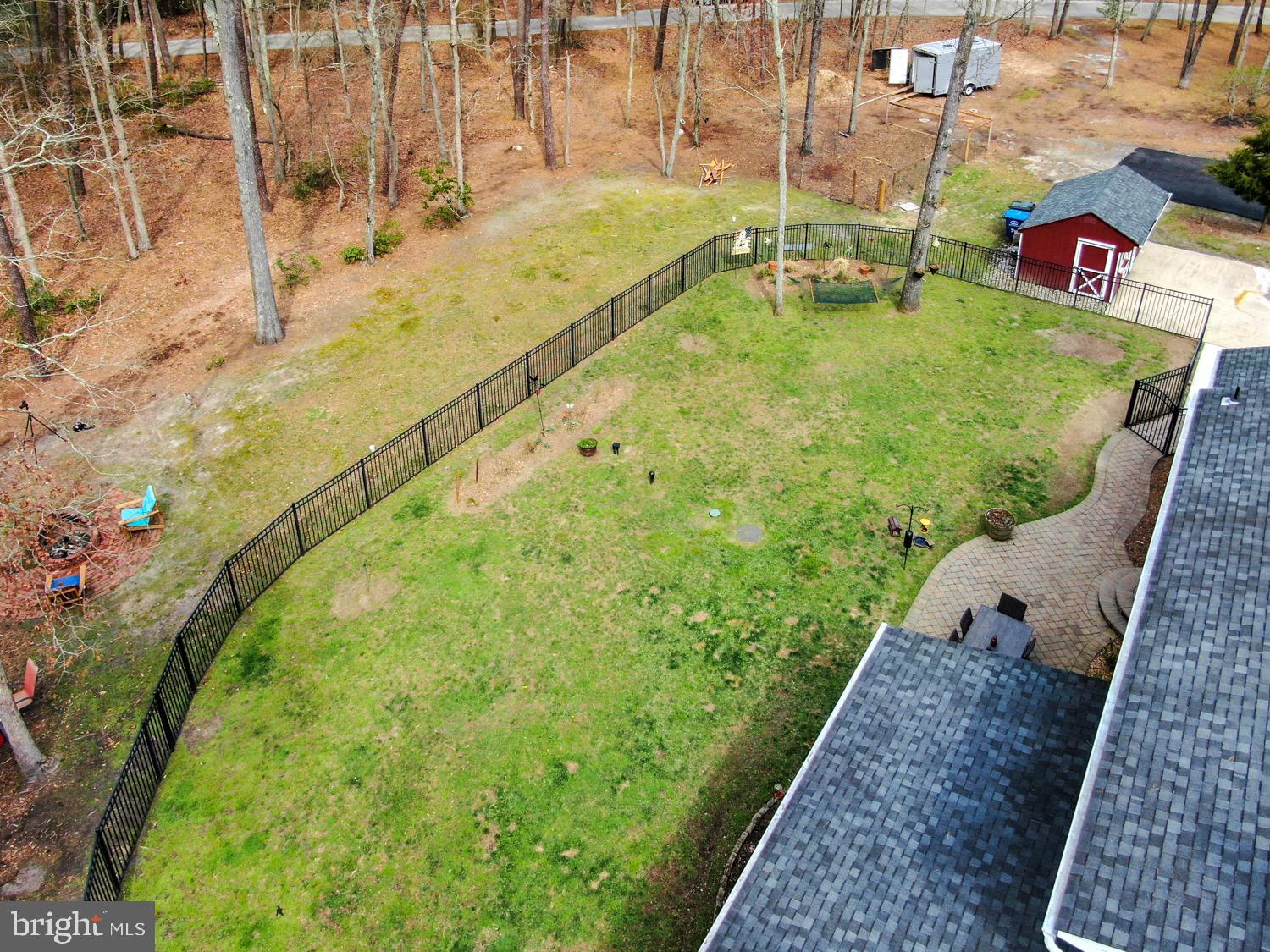 549 McKendimen Road Medford, NJ 08055 - Photo 33 of 37 Huge fenced yard with a shed