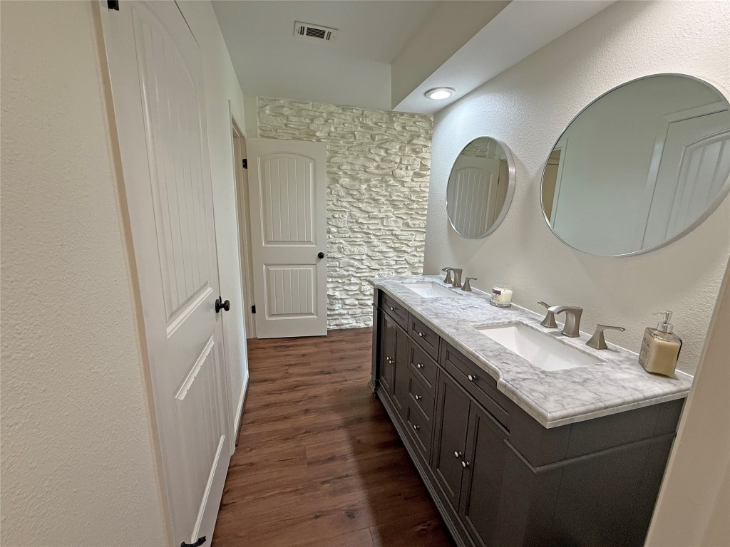 3400 Deer Trail Georgetown, TX 78628 - Photo 18 of 40 Primary bathroom with double vanity