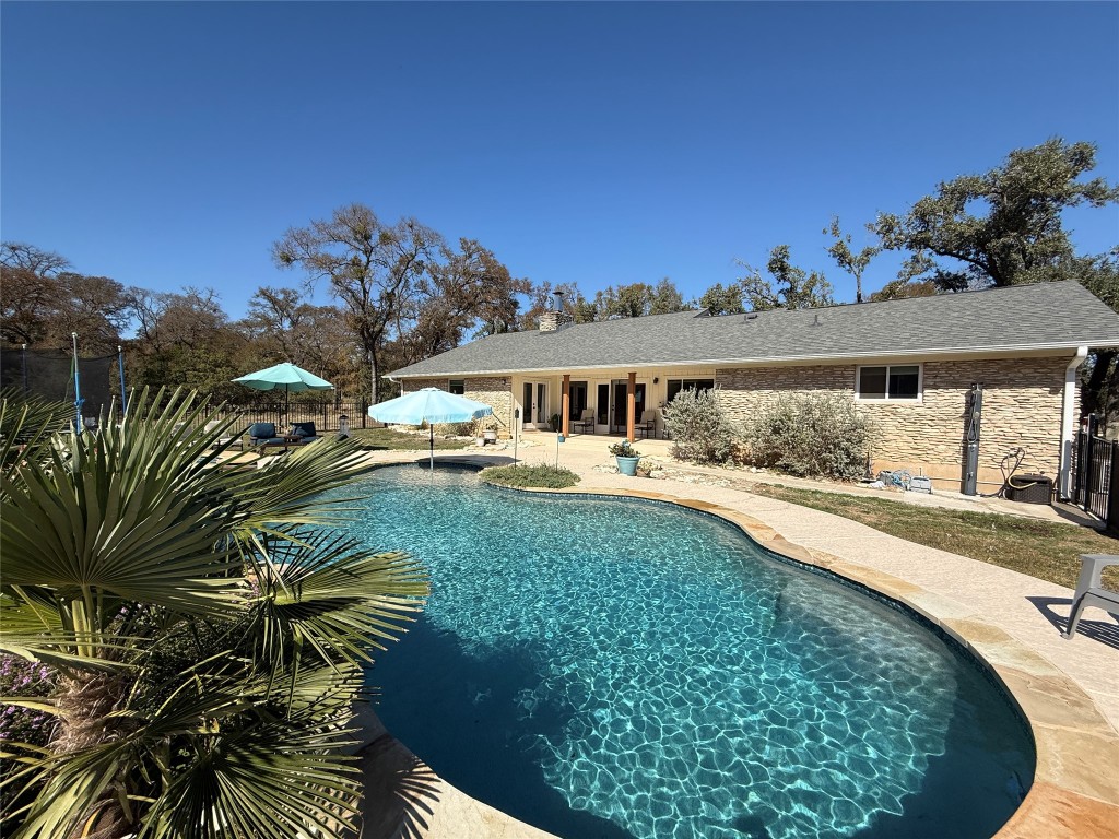 3400 Deer Trail Georgetown, TX 78628 - Photo 34 of 40 Pool and hot tub built in 2023
