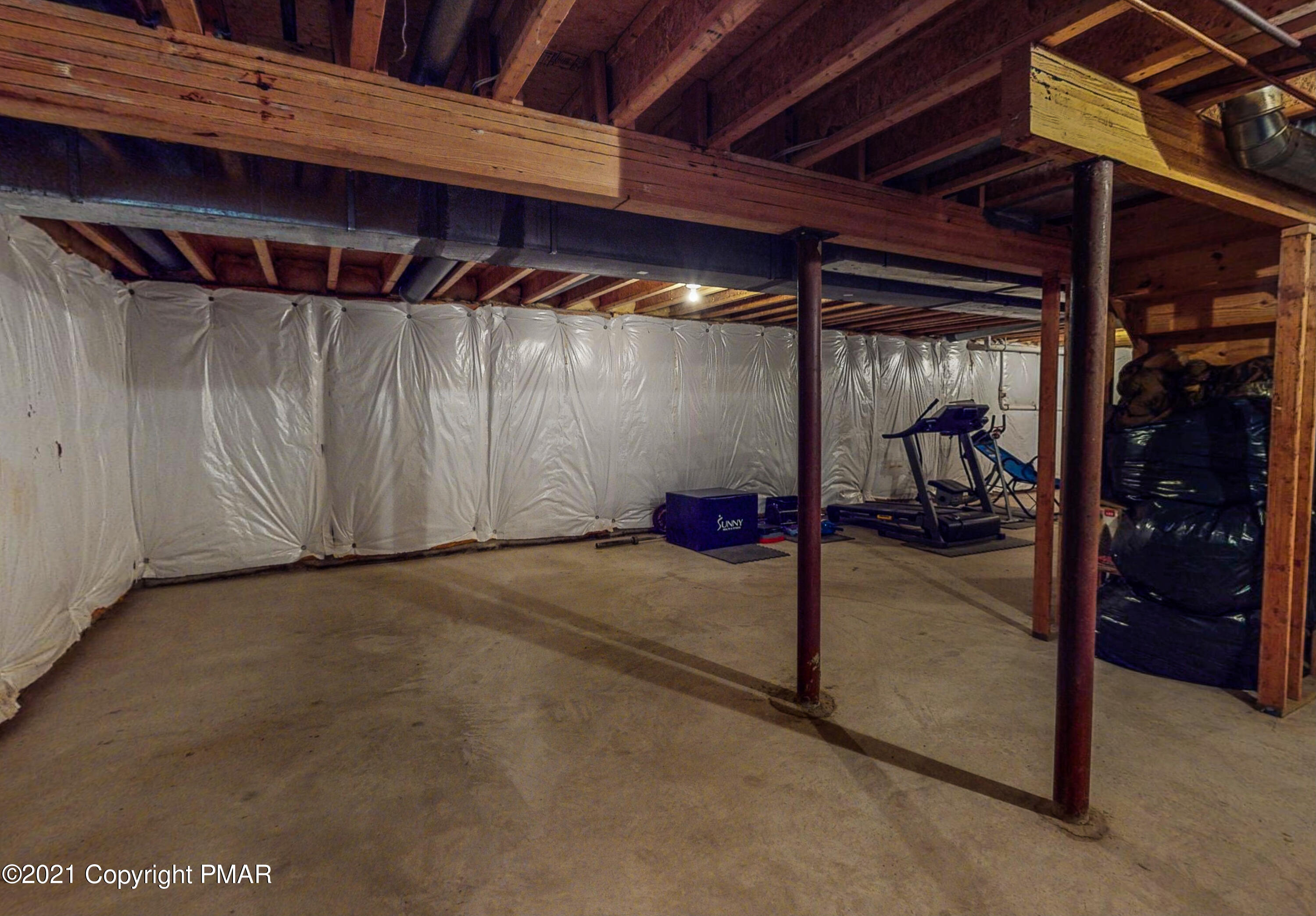5631 Decker Road Bushkill, PA 18324 - Photo 44 of 61 a view of a room with wooden walls