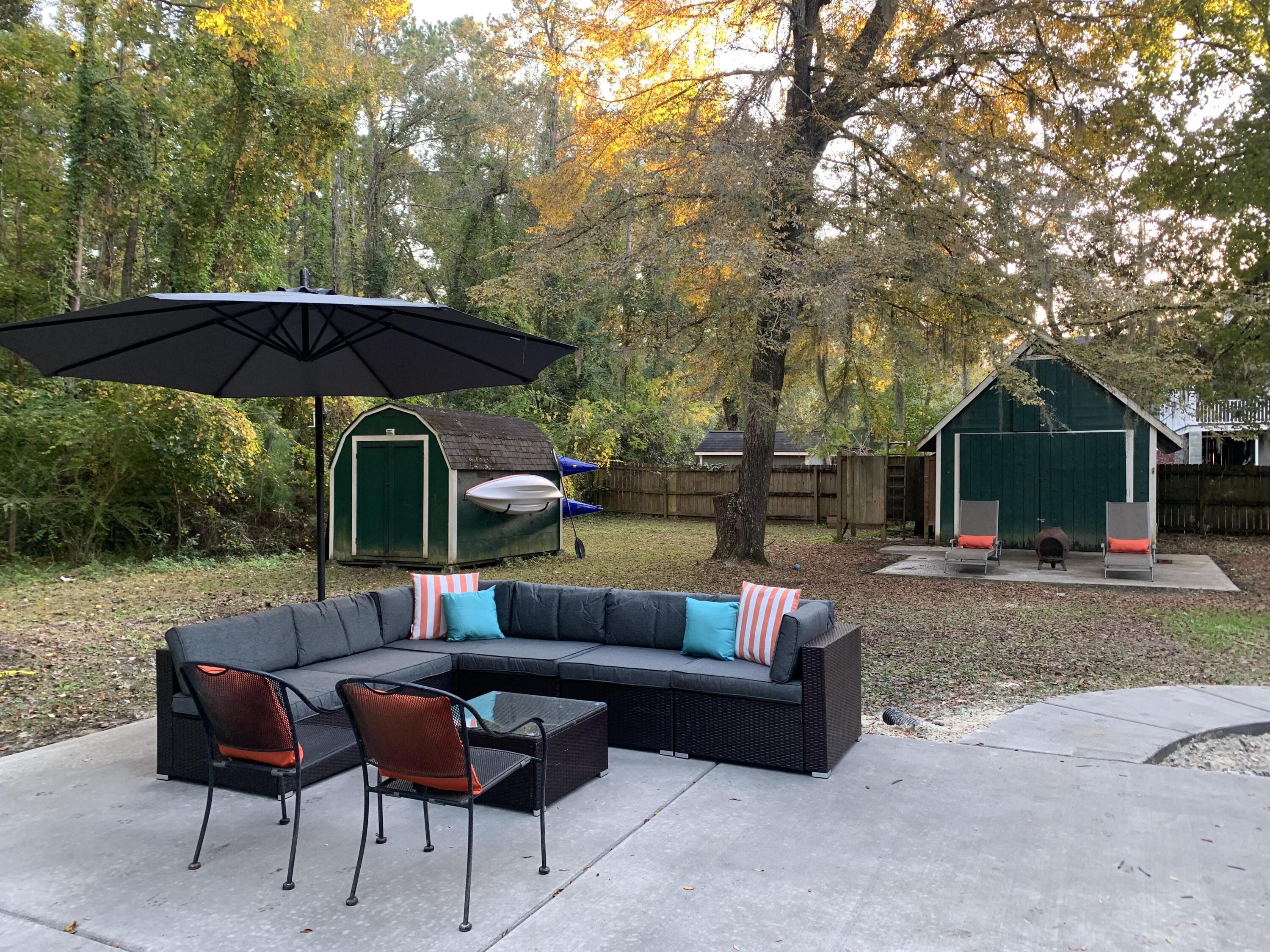 369 Mercantile Road McClellanville, SC 29458 - Photo 11 of 11 Backyard