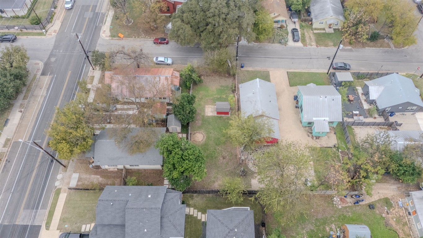 1903 East 21st Street Austin, TX 78722 - Photo 11 of 16 an aerial view of a house with outdoor space
