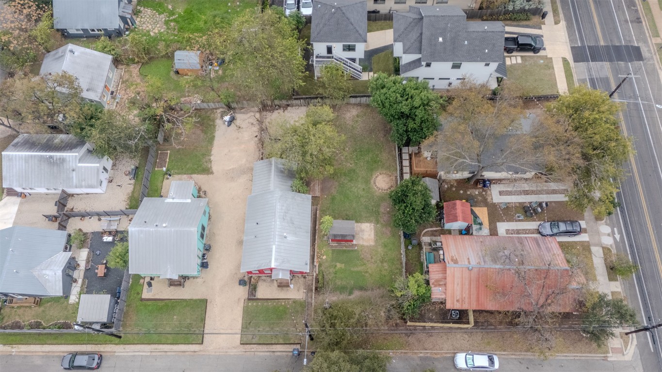 1903 East 21st Street Austin, TX 78722 - Photo 12 of 16 an aerial view of residential houses with outdoor space