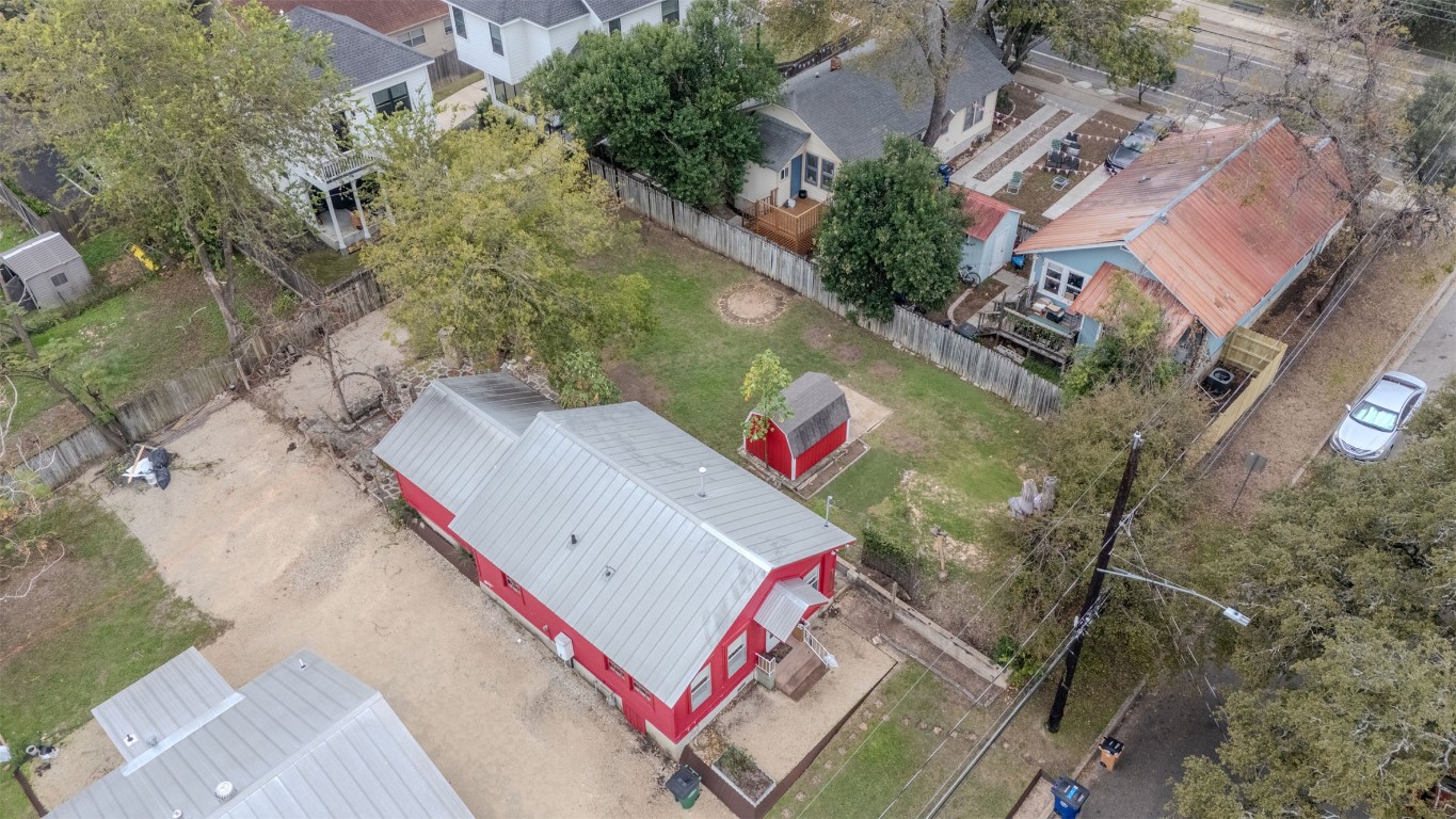 1903 East 21st Street Austin, TX 78722 - Photo 5 of 16 an aerial view of a house with outdoor space