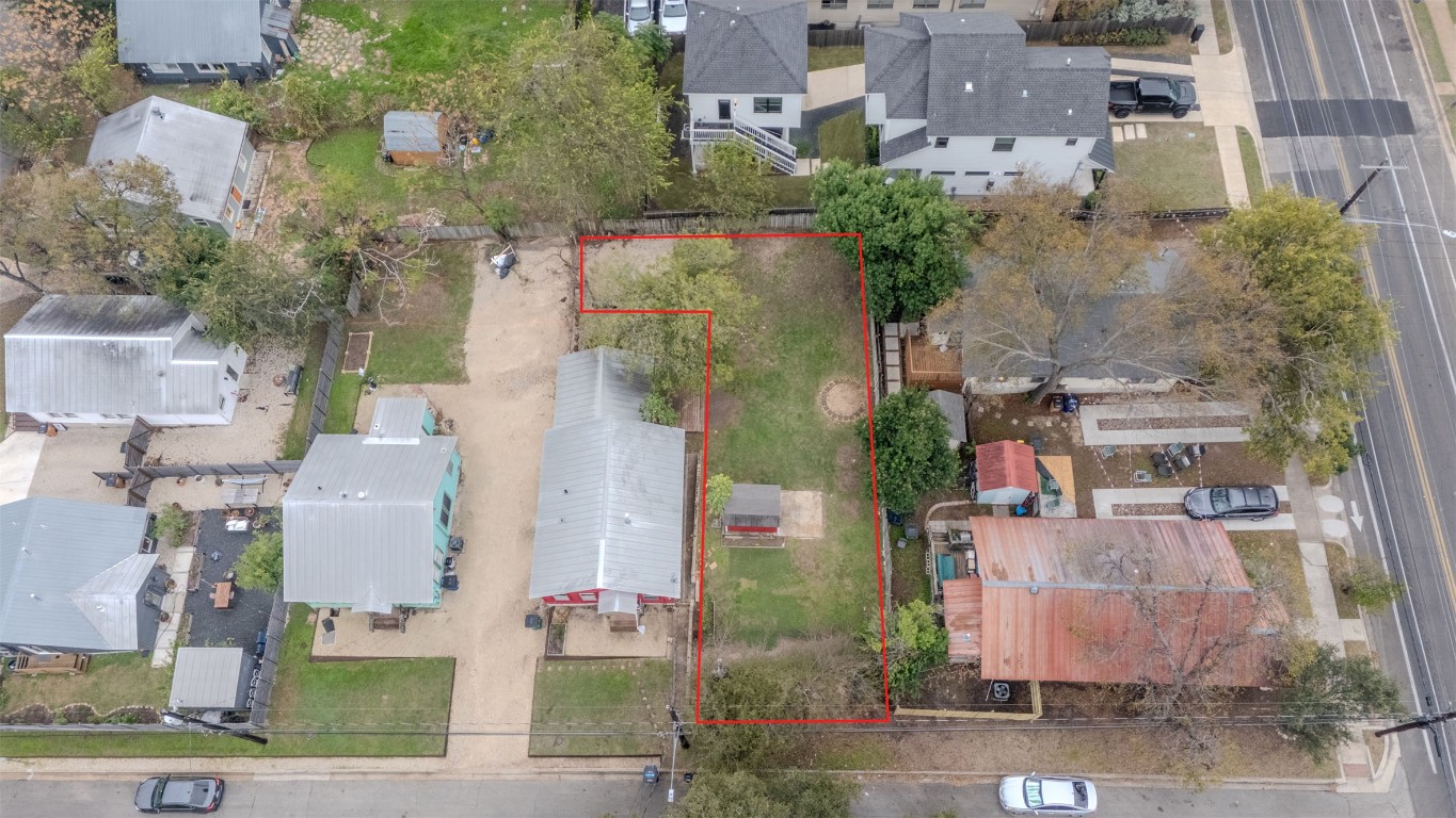 1903 East 21st Street Austin, TX 78722 - Photo 6 of 16 an aerial view of residential houses with outdoor space