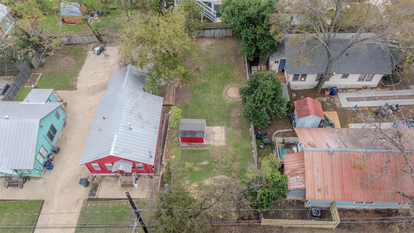 1903 East 21st Street Austin, TX 78722 - Photo 7 of 16 an aerial view of residential houses with outdoor space
