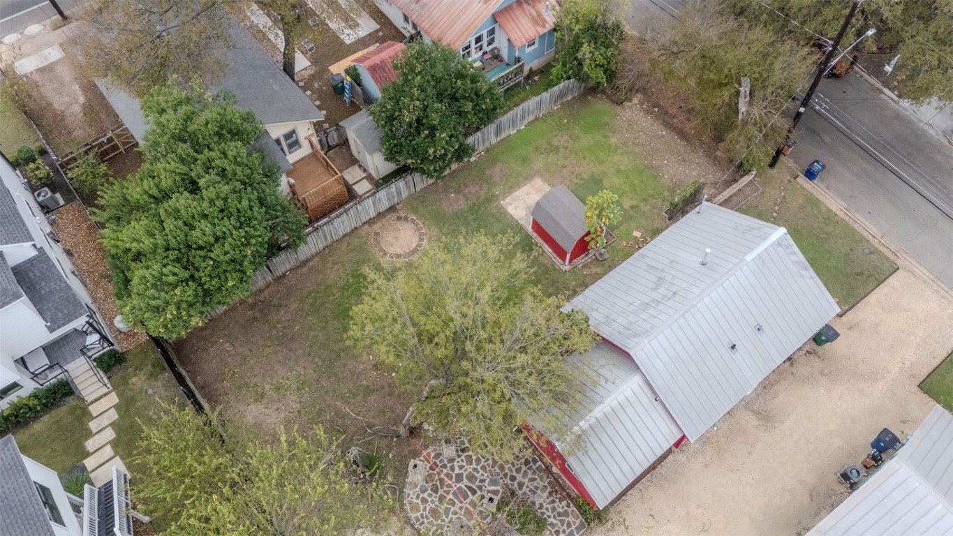 1903 East 21st Street Austin, TX 78722 - Photo 8 of 16 an aerial view of a house