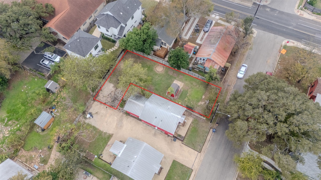1903 East 21st Street Austin, TX 78722 - Photo 10 of 16 an aerial view of a house