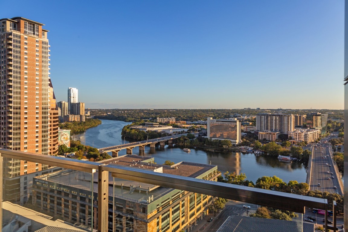 210 Lavaca Street, Unit 1902 Austin, TX 78701 - Photo 21 of 40 a view of a balcony with city view