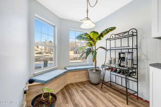 a very nice looking room with a large window