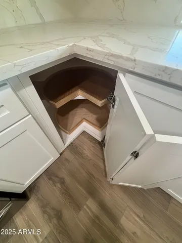 a view of wooden floor