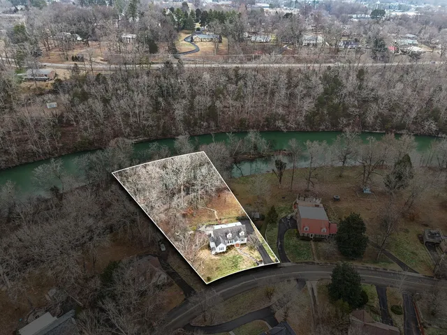 a view of a house with a patio