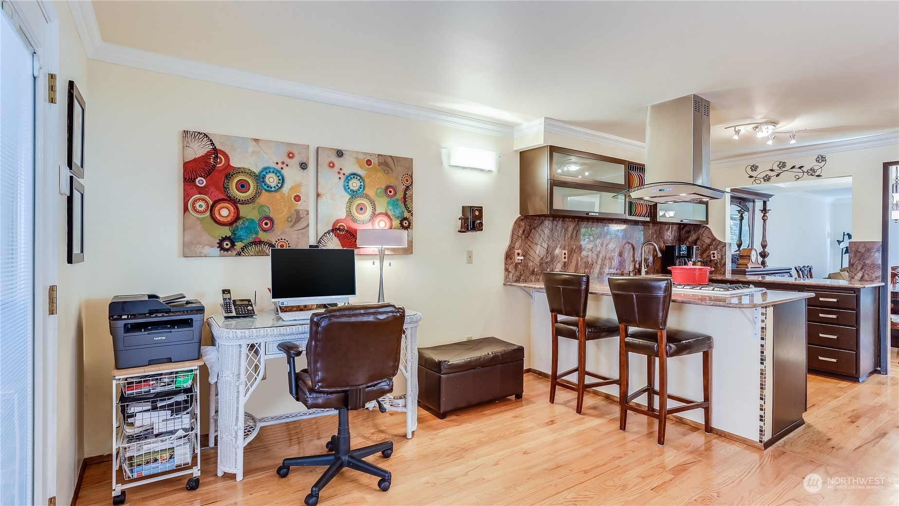 17420 147th Avenue Southeast, Unit 6 Renton, WA 98058 - Photo 14 of 32 a view of a workspace with furniture and a window