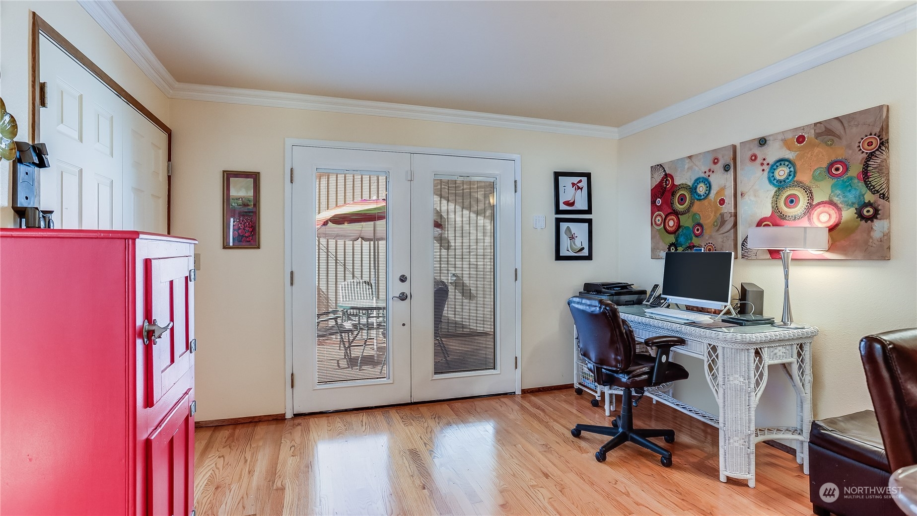 17420 147th Avenue Southeast, Unit 6 Renton, WA 98058 - Photo 15 of 32 a view of a workspace with furniture and a window