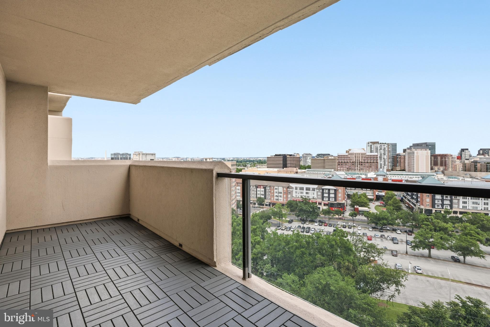 1101 South Arlington Ridge Road, Unit 710 Arlington, VA 22202 - Photo 32 of 52 Private Covered Balcony