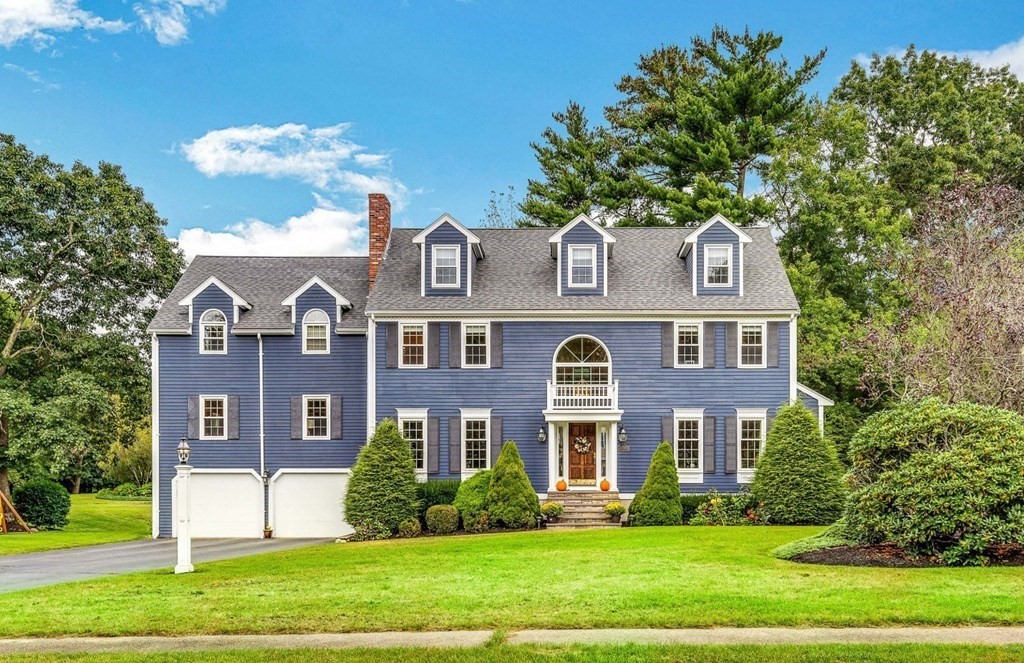 8 Liberty Road Medfield, MA 02052 - Photo 1 of 29 a front view of a house with garden