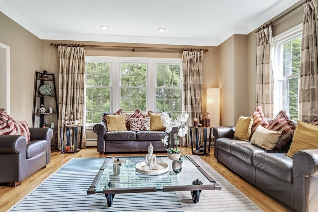 8 Liberty Road Medfield, MA 02052 - Photo 3 of 29 a living room with furniture and a large window