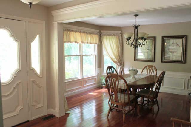 807 Hickory Ridge Trail Columbia, TN 38401 - Photo 3 of 17 Spacious formal dining room with wainscoting and lovely wood trim.
