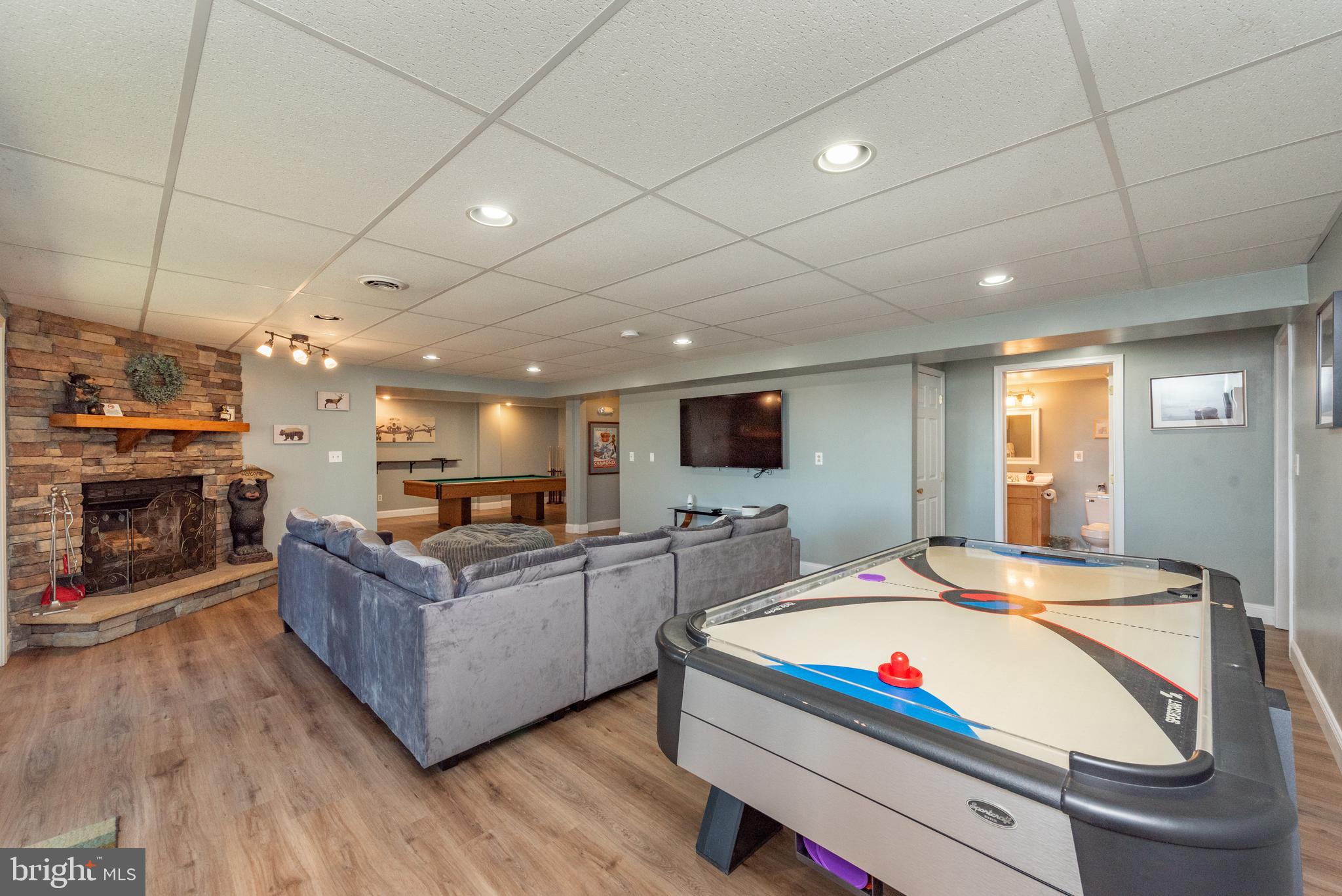 2828 Glendale Road Swanton, MD 21561 - Photo 43 of 78 Lower Level Family Room