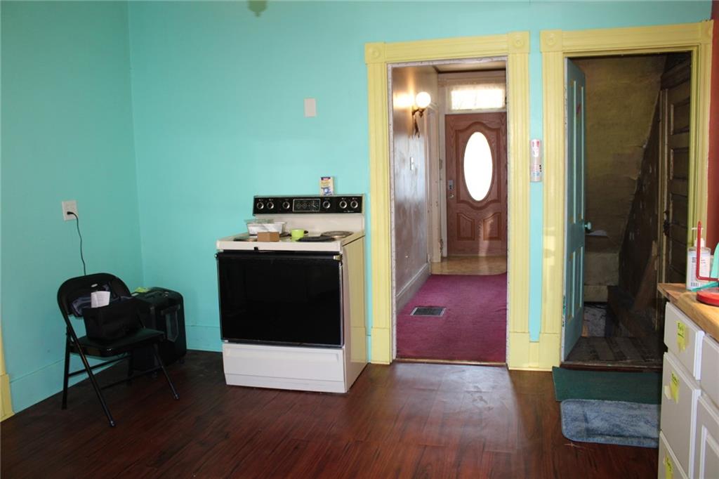 324 West North Street Butler, PA 16001 - Photo 7 of 42 a view of a hallway with entryway with wooden floor