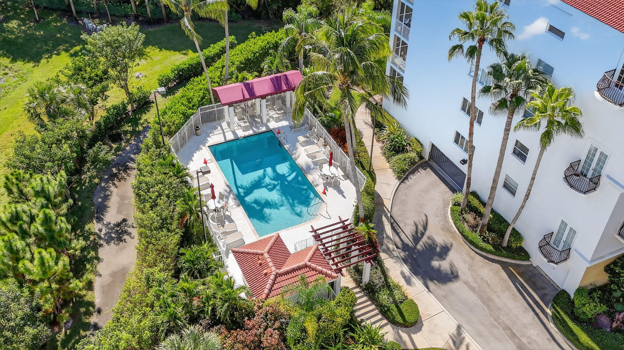 22703 Camino Del Mar, Unit 63 Boca Raton, FL 33433 - Photo 36 of 40 an aerial view of a house outdoor space and street view