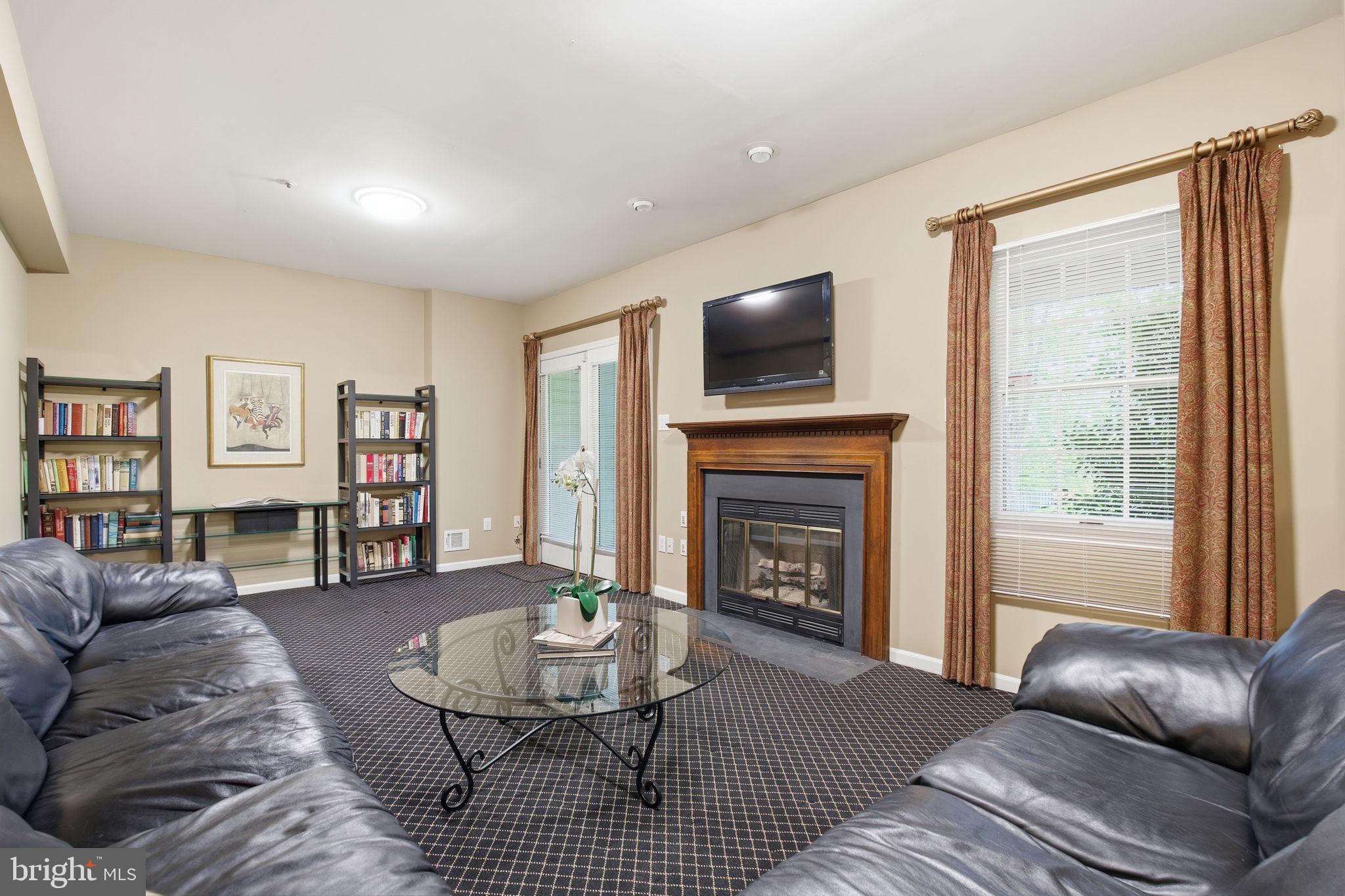 12634 Granite Ridge Drive North Potomac, MD 20878 - Photo 18 of 21 Lower Level Recreation Area with Gas Fireplace