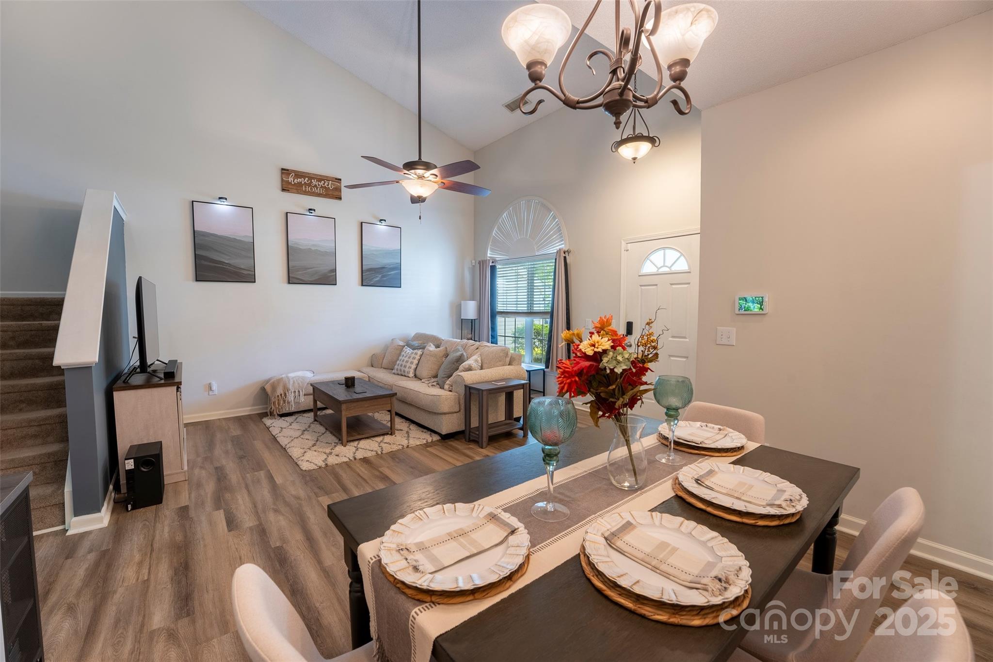 3412 Summerfield Ridge Lane Matthews, NC 28105 - Photo 16 of 30 a view of a dining room with furniture
