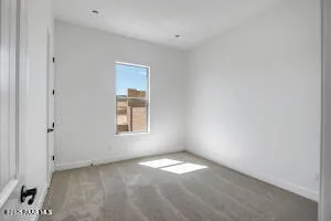 a view of empty room
