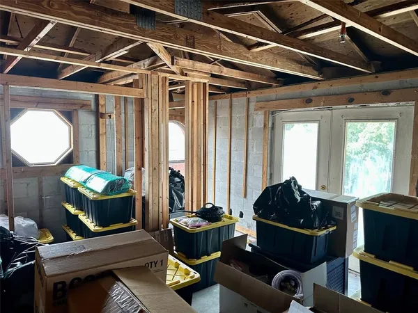 a utility room with a sink