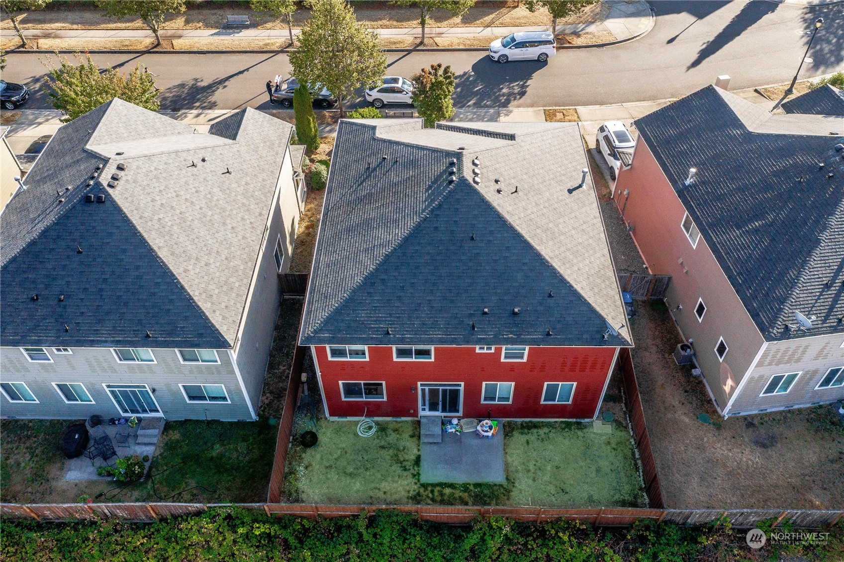 1534 Farina Loop Southeast Olympia, WA 98513 - Photo 34 of 38 an aerial view of residential houses with outdoor space and parking